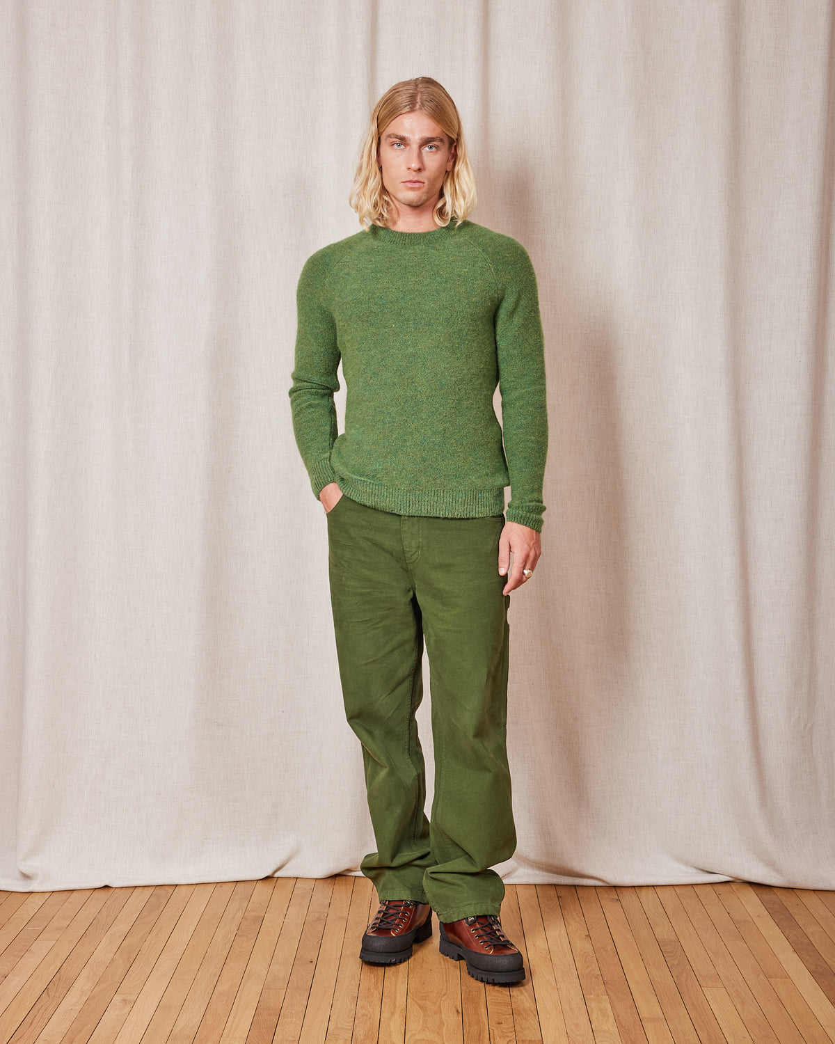 PULL BABY BRETT FIELD GREEN