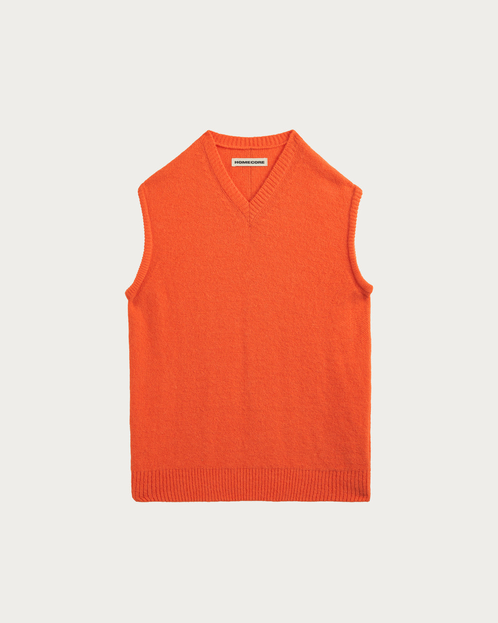BABY FIRAS BRIGHT ORANGE SLEEVELESS SWEATER VEST
