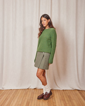 LILA GREEN BABY PULL