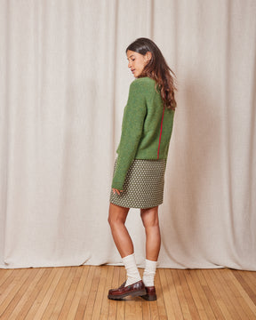 LILA GREEN BABY PULL