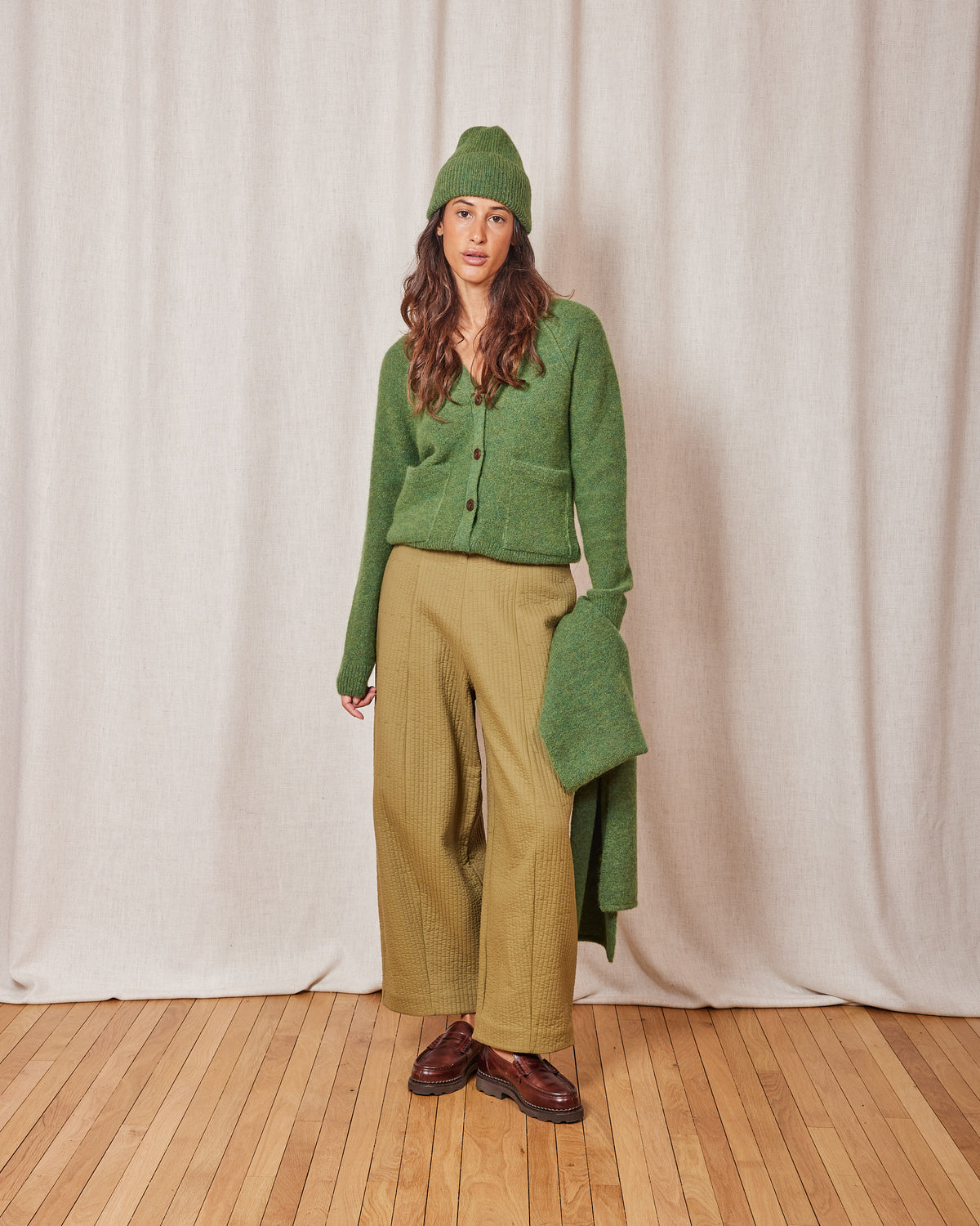 CARDIGAN BABY LUCIA GREEN