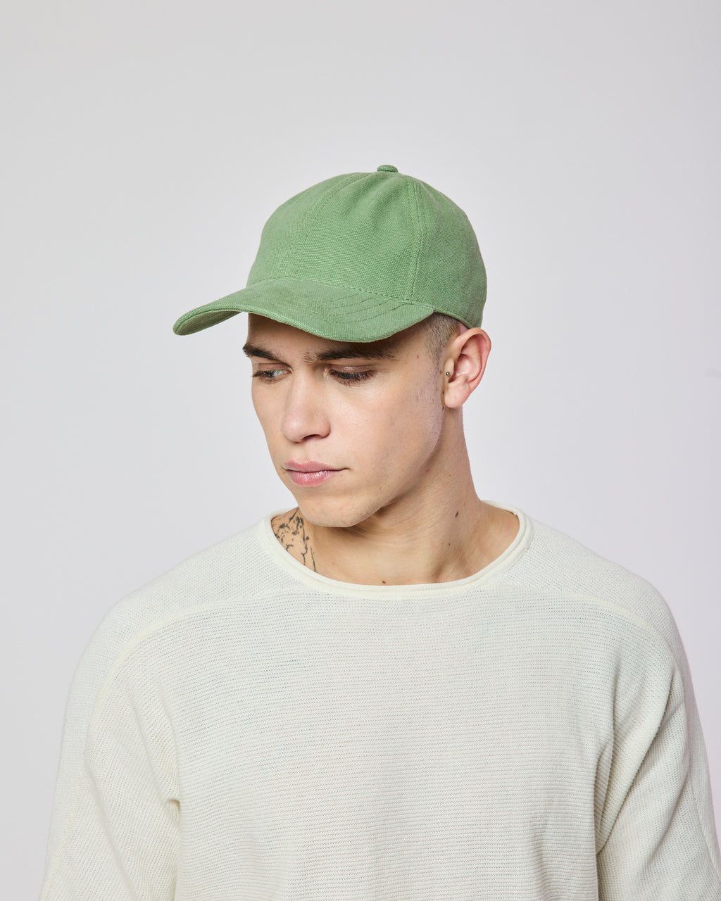BARRY CANVAS SHAMROCK GREEN CAP