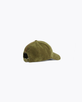 CASQUETTE BARRY CORD LIZARD GREEN