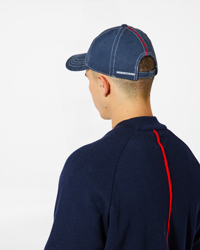 BARRY CANVAS FADED NAVY CAP