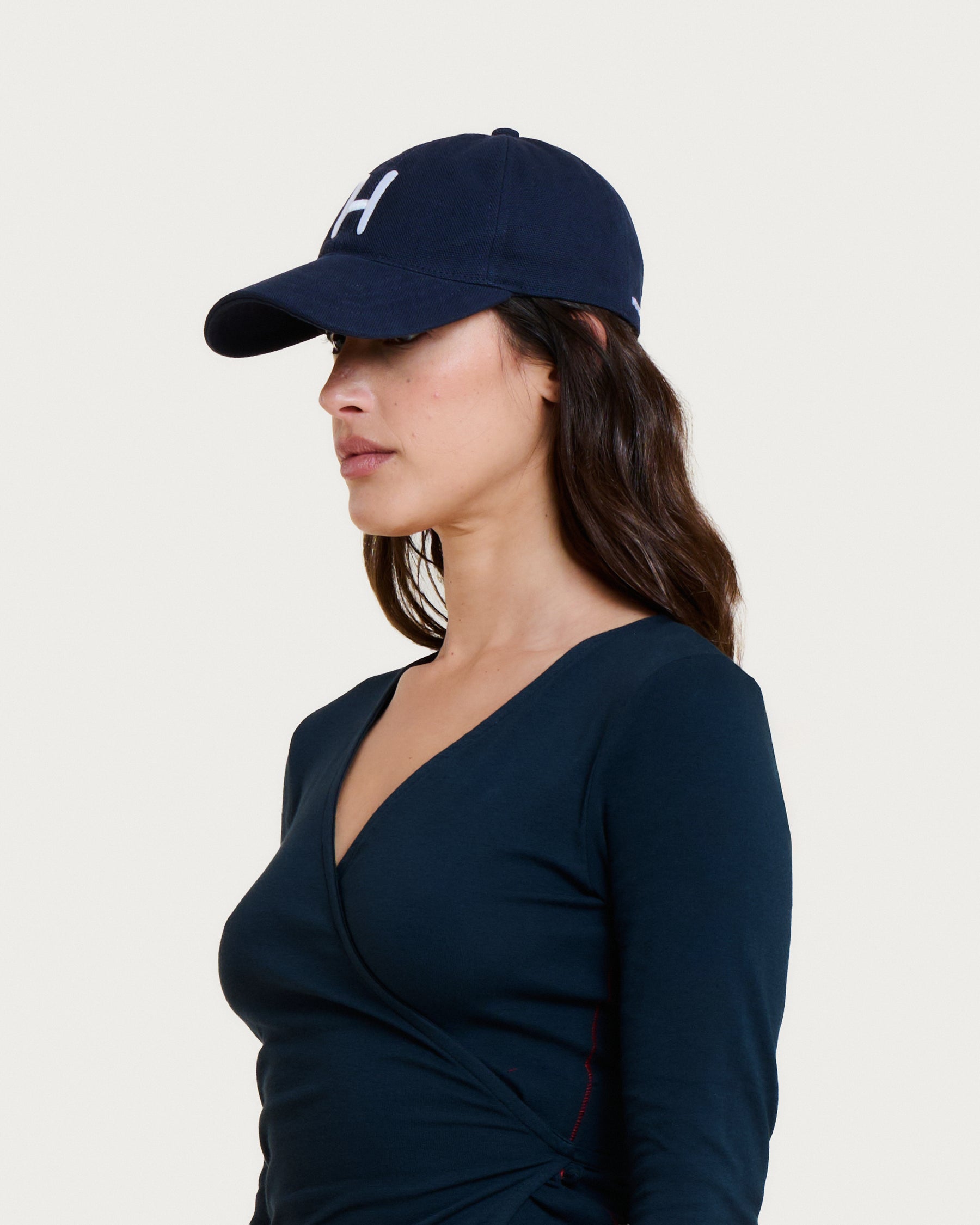 CASQUETTE BARRY CANVAS NAVY