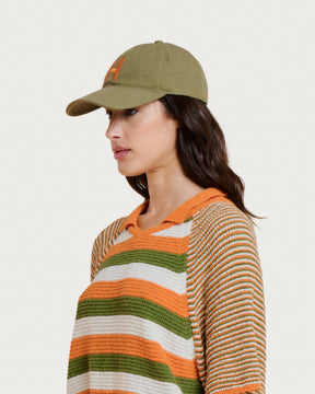 CASQUETTE BARRY CANVAS ROSEMARY-GREEN