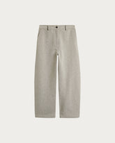 PANTALON BELLA MARCIO GREEN-CREAM