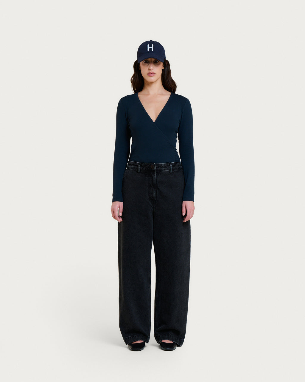 BELLA AMAZON ACID GREY TROUSERS
