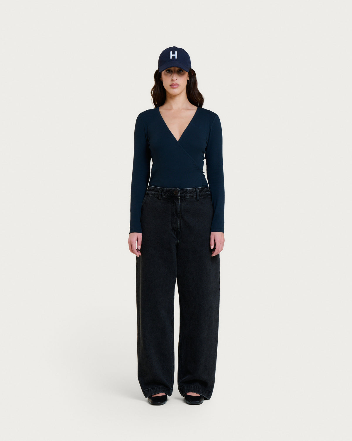 BELLA AMAZON ACID GREY TROUSERS