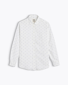BOYFRIEND CUT CREAM / TENCEL SHIRT