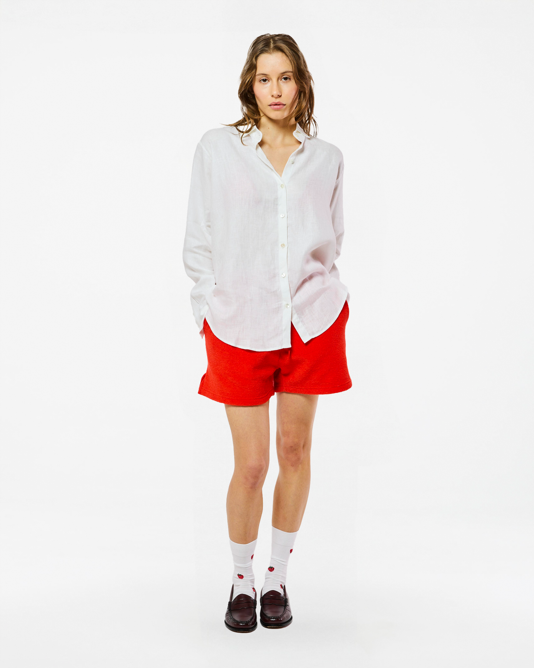 CHEMISE BOYFRIEND PIMENTA WHITE