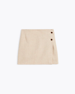 JUPE CAMILLE LANA CREAM