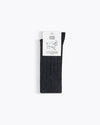 CHAUSSETTES EN CACHEMIRE ANTHRACITE