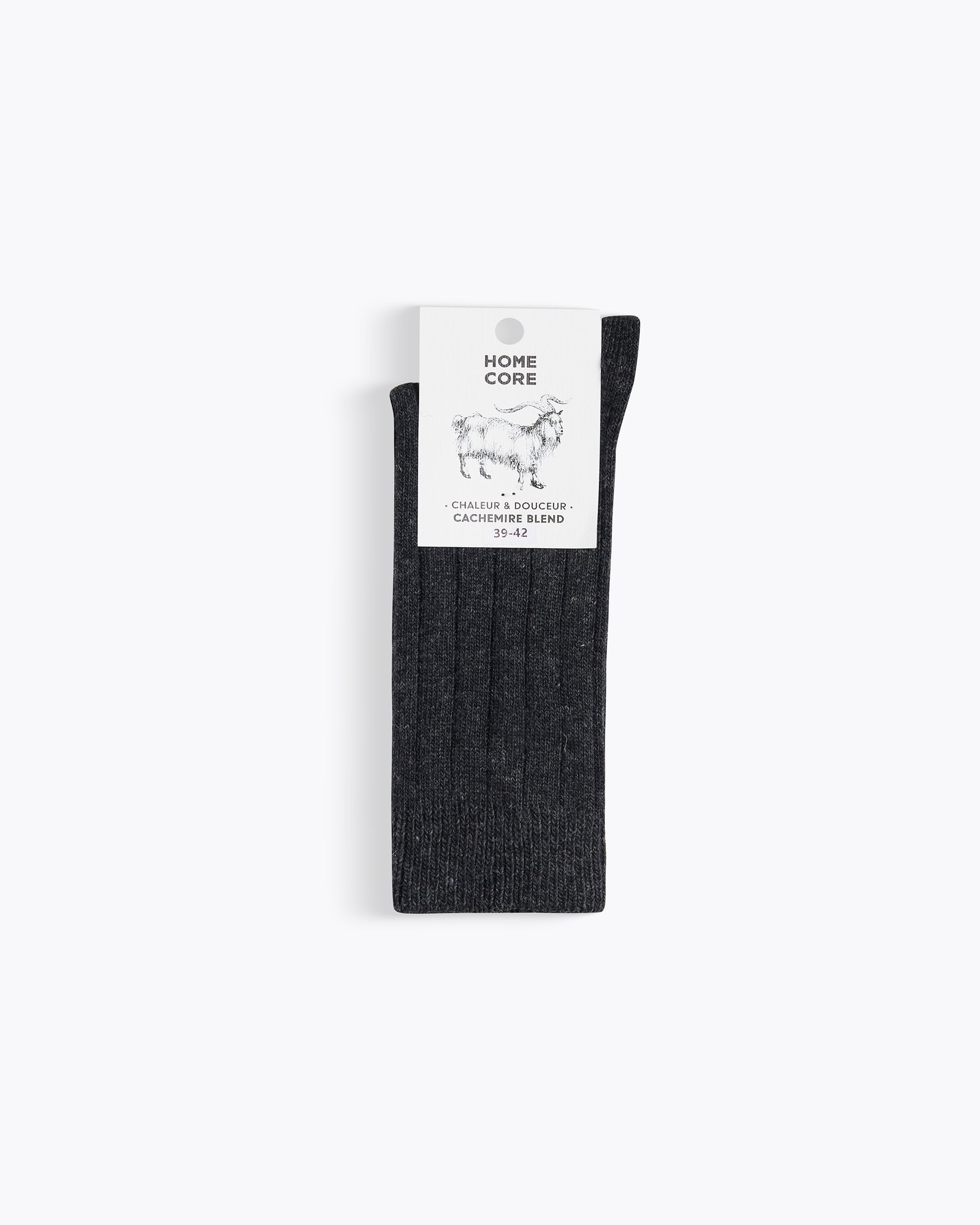 CHAUSSETTES EN CACHEMIRE BLACK