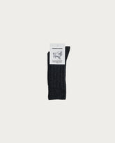 CHAUSSETTES EN CACHEMIRE ANTHRACITE