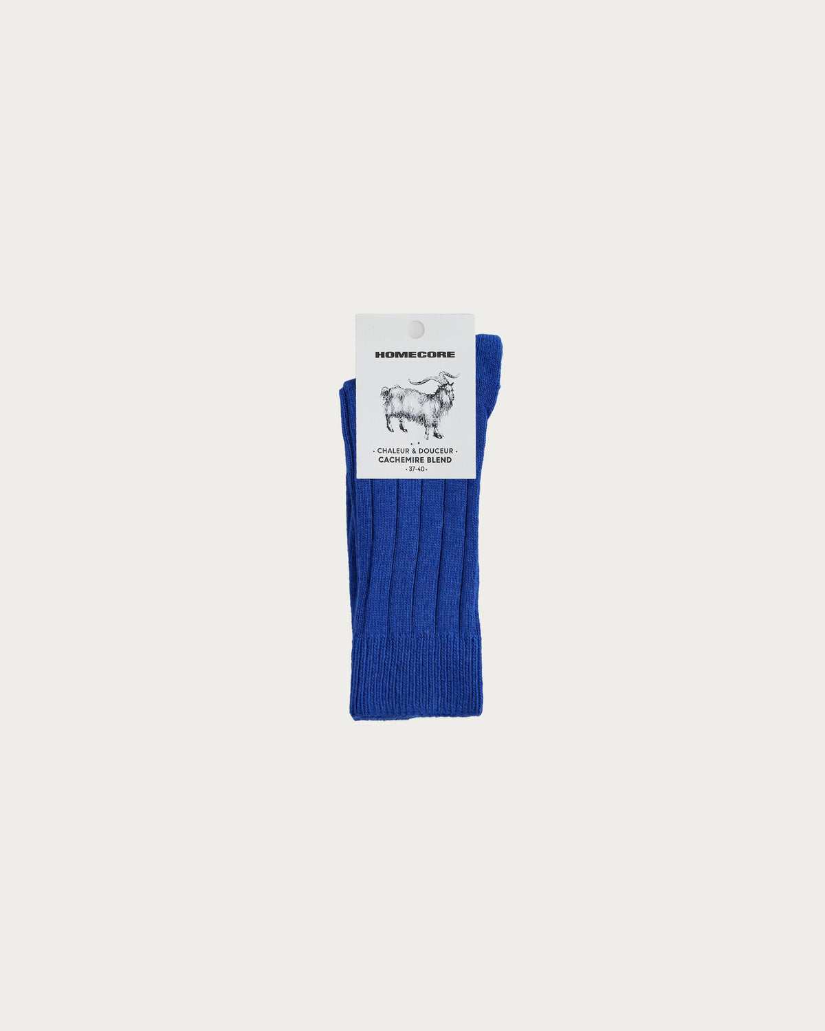 CHAUSSETTES EN CACHEMIRE BLUE