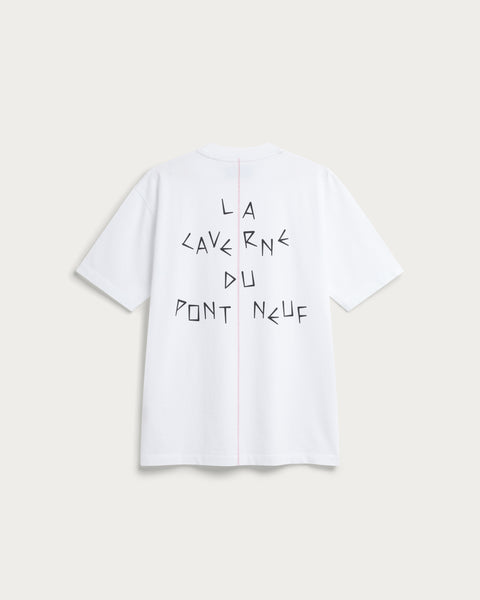 T-SHIRT CAVE WHITE