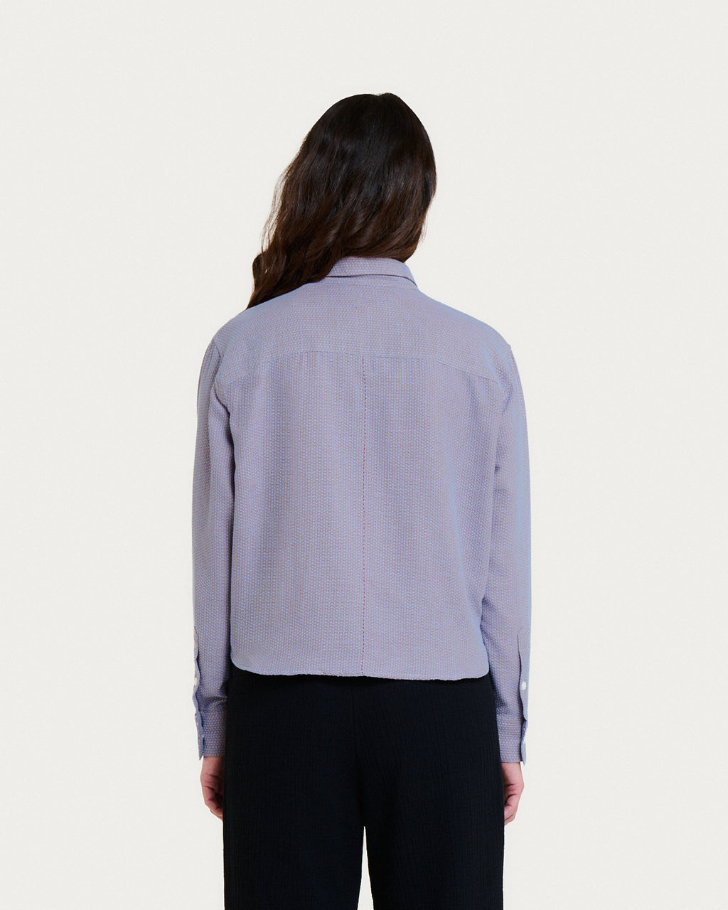 CELINE NORI BLUE/ORANGE SHIRT