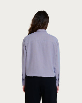 CELINE NORI BLUE/ORANGE SHIRT