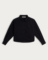 CELINE RIPSTOP BLACK SHIRT