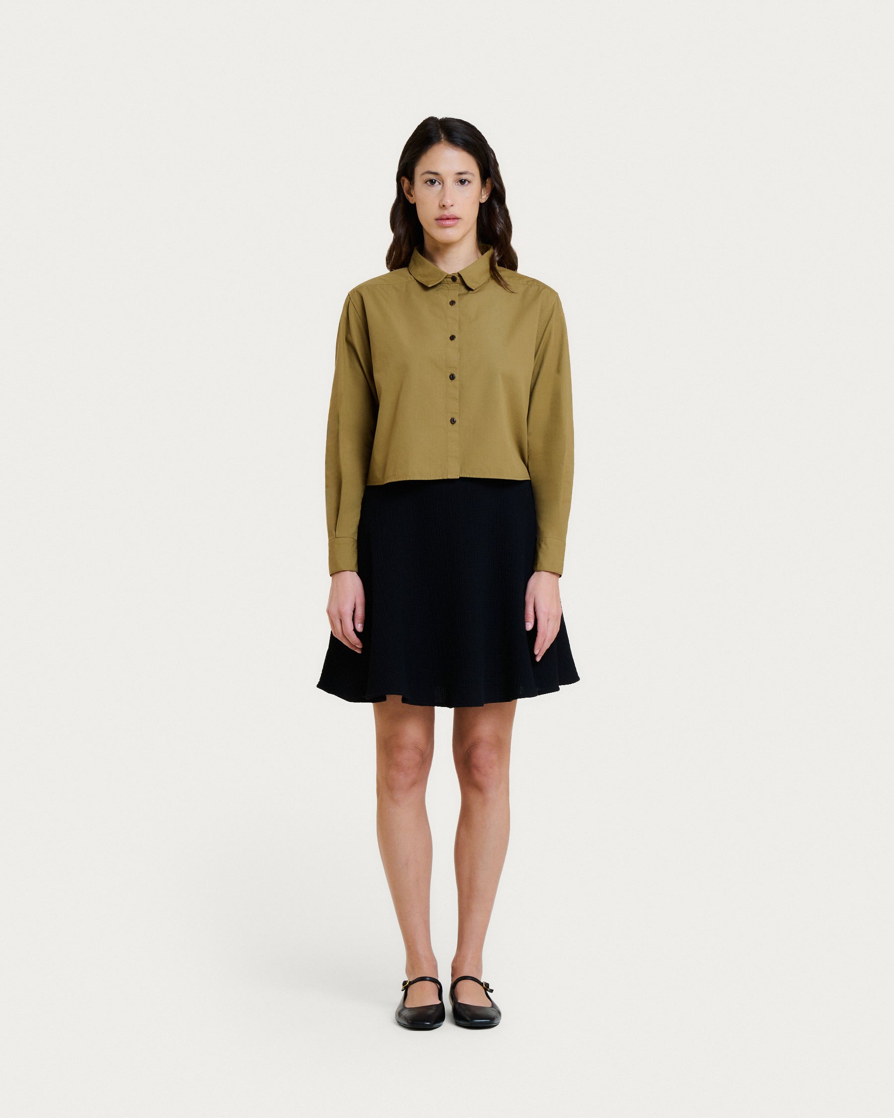 CELINE RIPSTOP DESERT BEIGE SHIRT