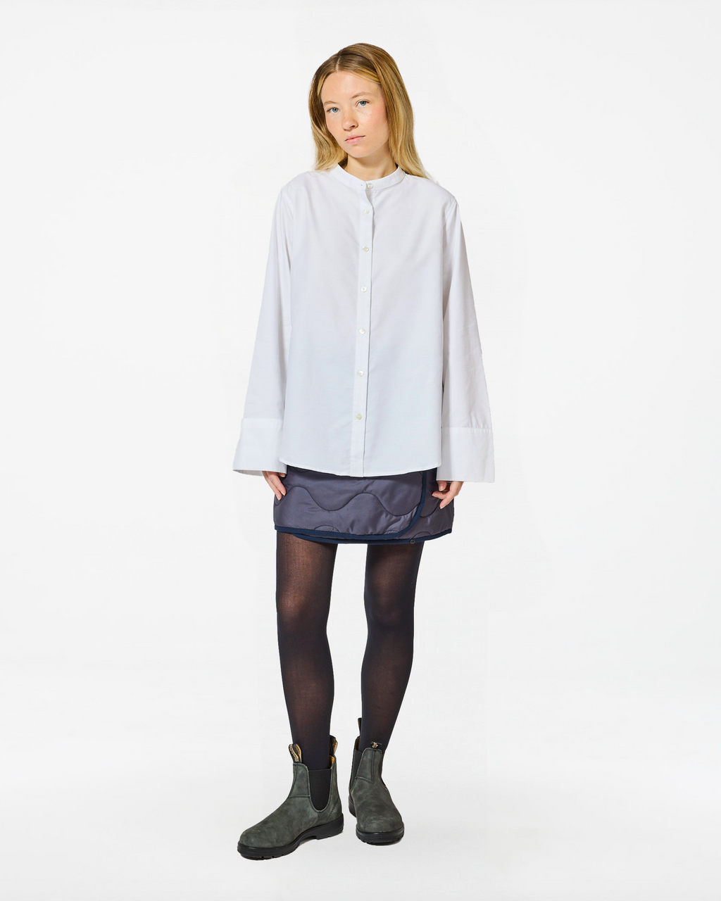 CHEMISE CHLOE OXFORD WHITE