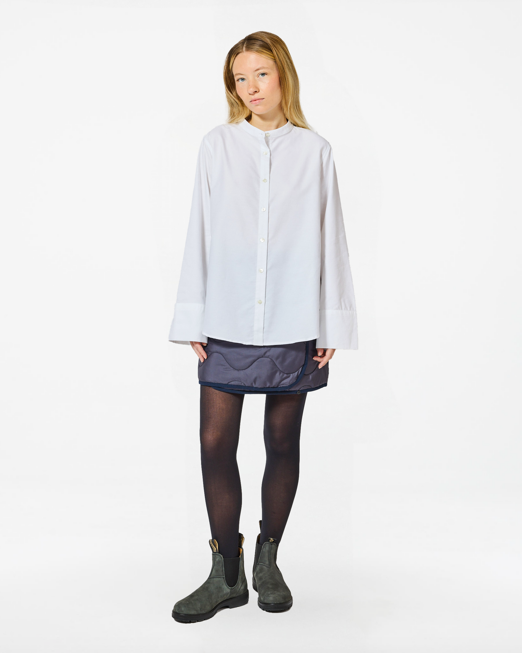 CHEMISE CHLOE OXFORD WHITE