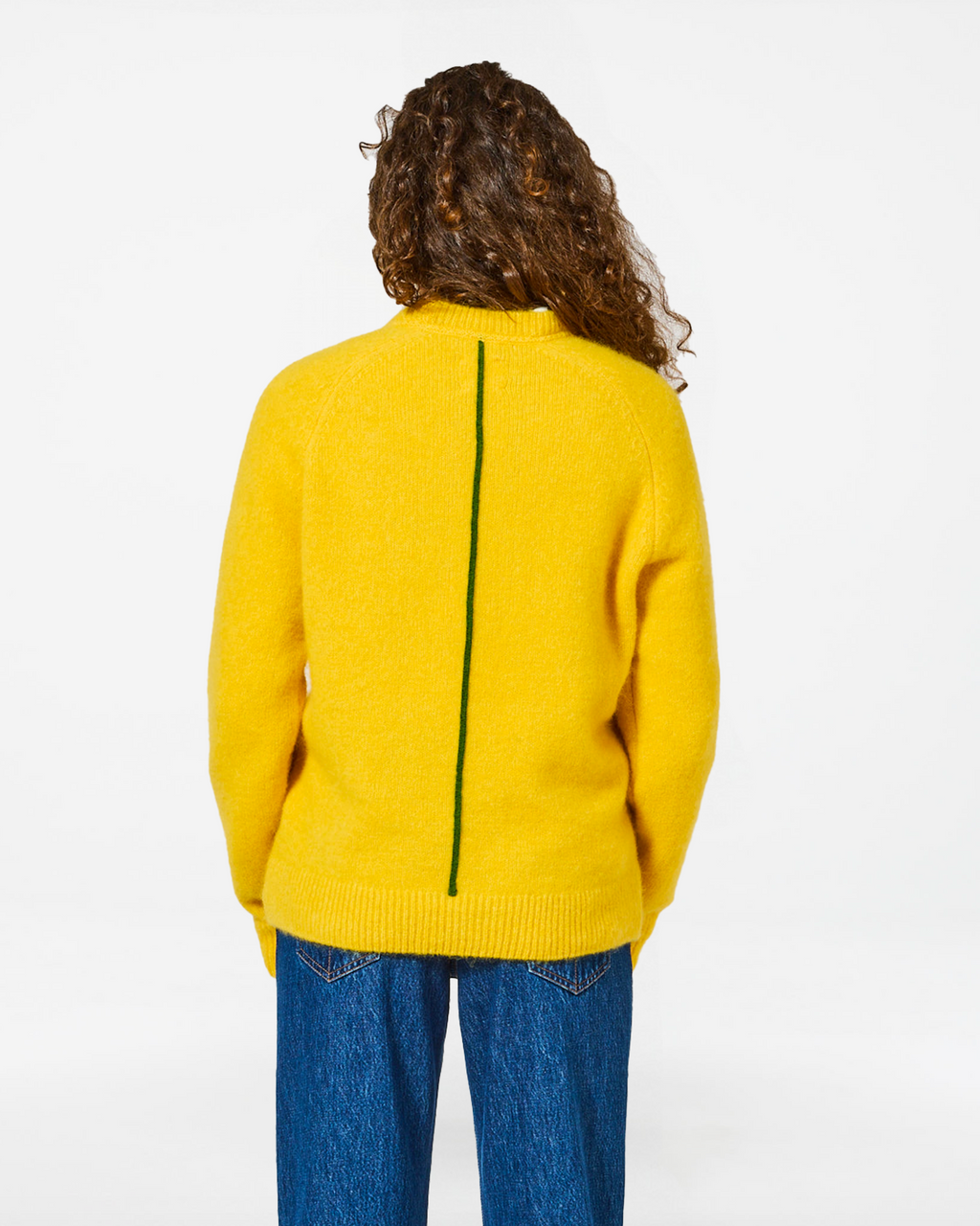 BABY LILA BRIGHT YELLOW SWEATER