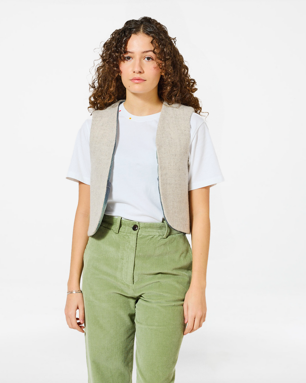 VESTE EVA WOOLLY GREY