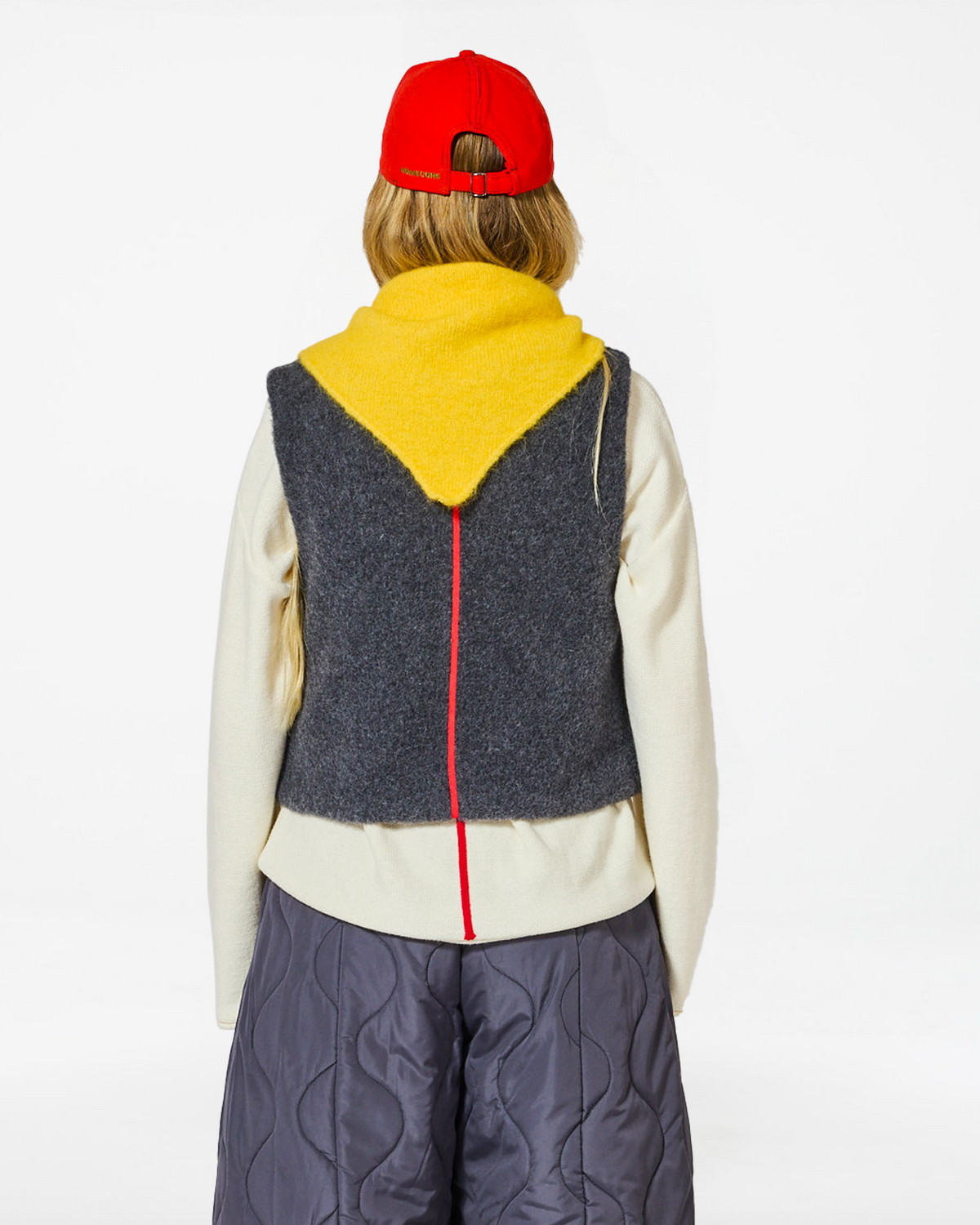VESTE EVA WOOLLY ANTHRACITE