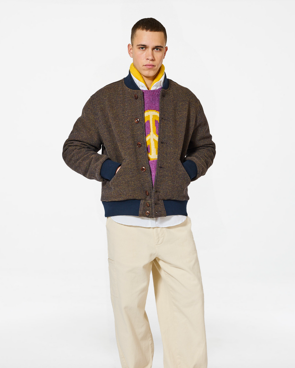 VESTE KAPPA DIAGO BROWN