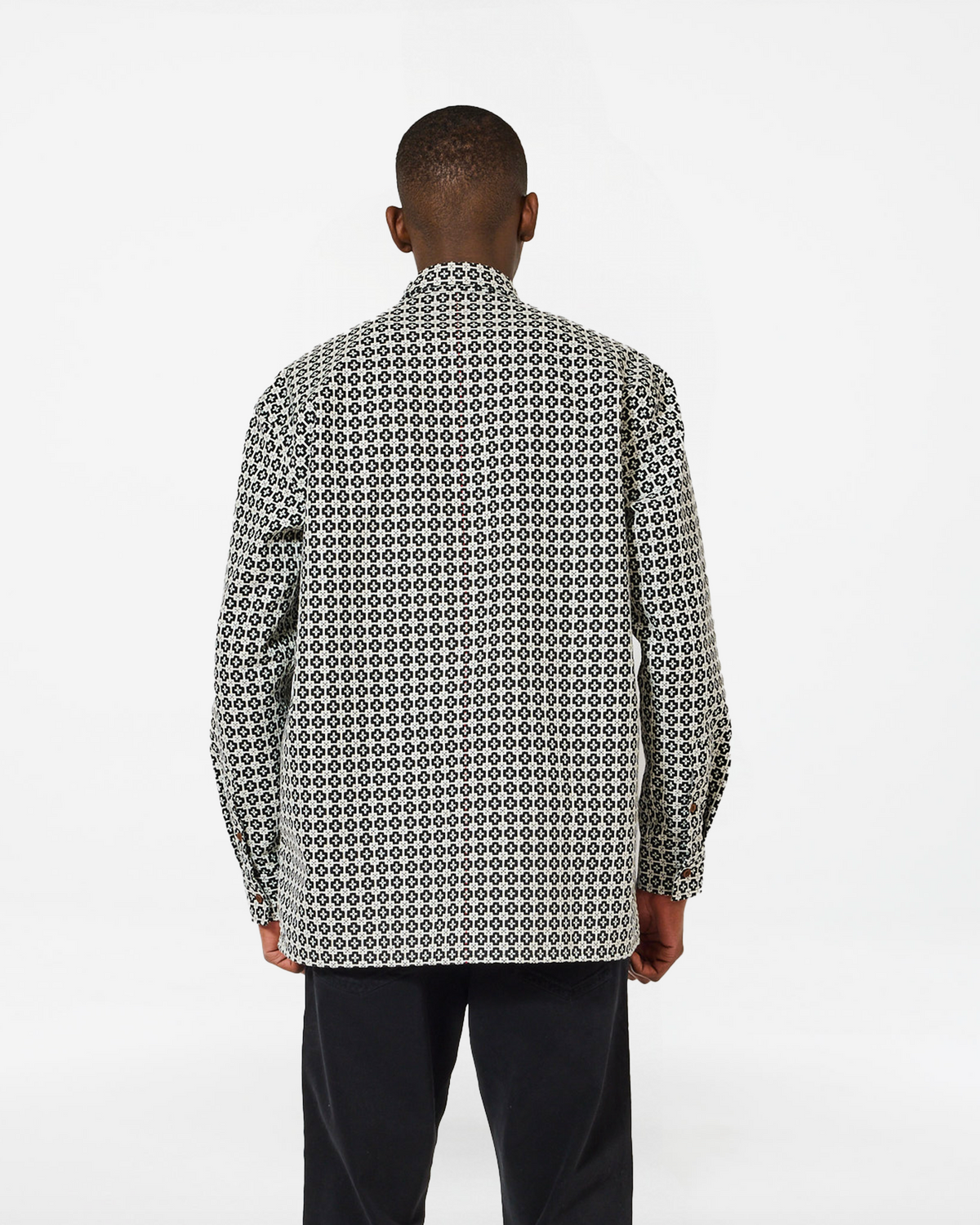 SHADOW DELOS SHIRT BLACK-WHITE