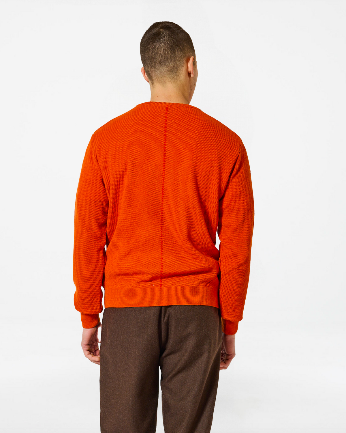 STAMFORD BIG ORANGE SWEATER