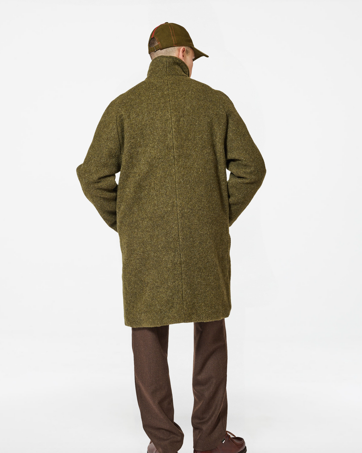 MANTEAU STEVE SHEEP GREENERY