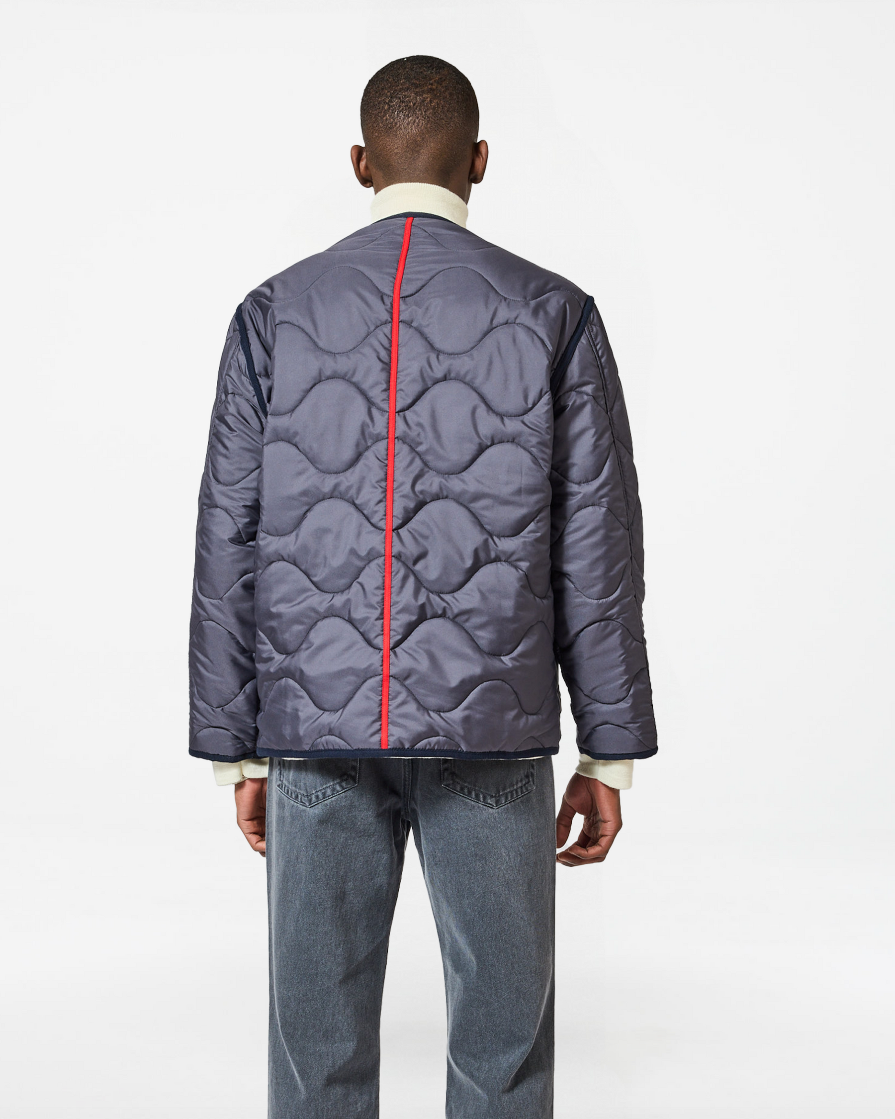 SUPERLIGHT LINER JACKET NAVY-RED