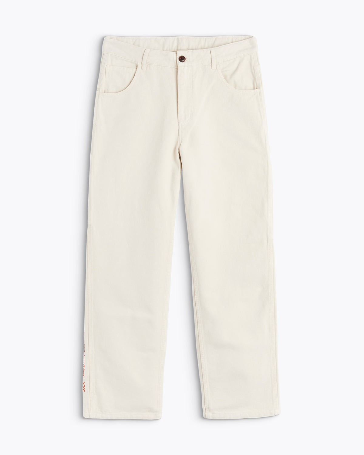 DAVID MANTRA CREAM TROUSERS