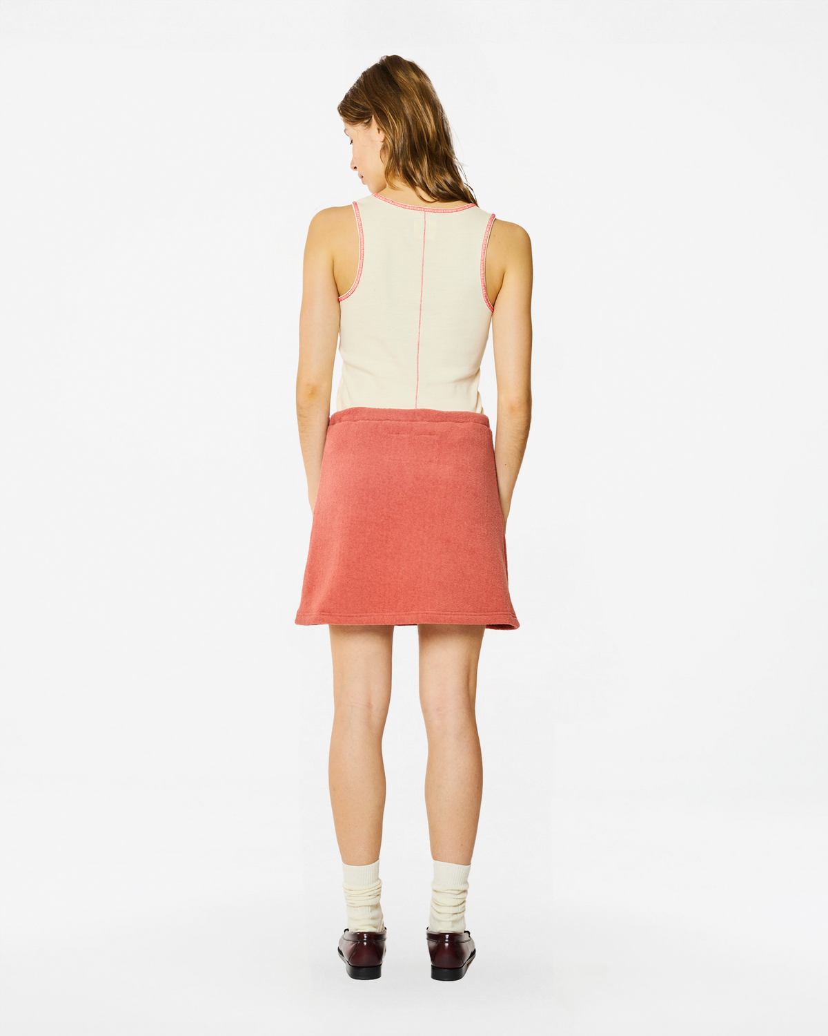 JUPE DEMETER PINK CLAY