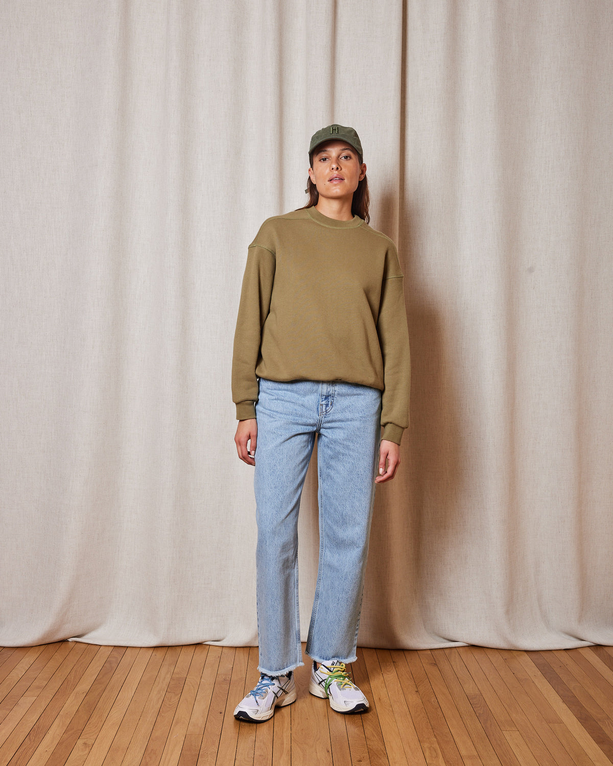 SWEATSHIRT DORA LIZARD GREEN