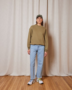 SWEATSHIRT DORA LIZARD GREEN