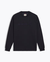 T-SHIRT MANCHES LONGUES EARL GRAINE DARK NAVY