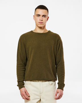 EDRISS KHAKI Crew Neck