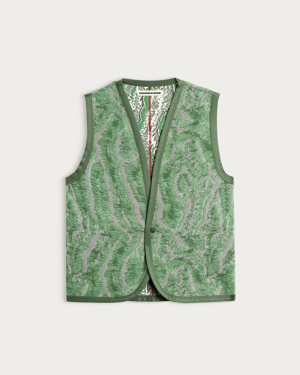 ELI CORAL GREEN MULTI JACKET