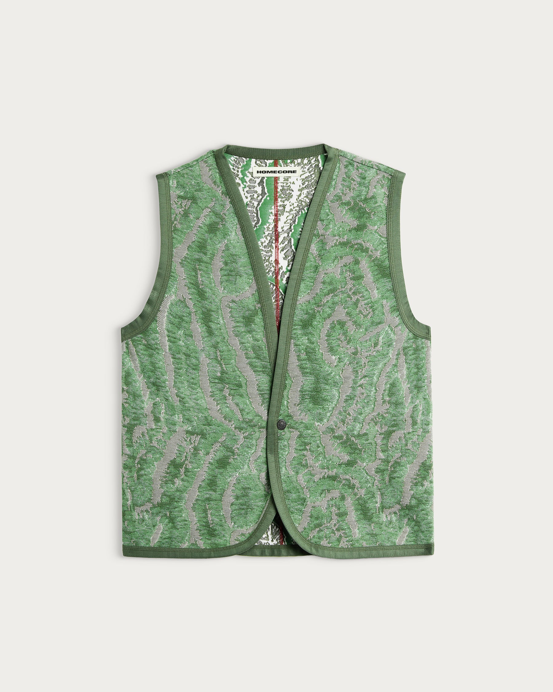 ELI CORAL GREEN MULTI JACKET