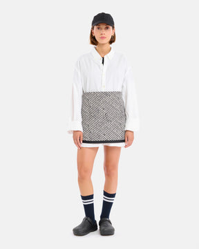 JUPE ELOISE INDUSTRIAL MULTI-GREY