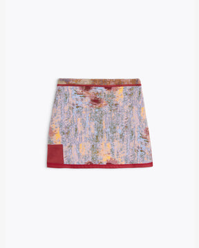 JUPE ELOISE NYMPHEAS MULTI-KHAKI