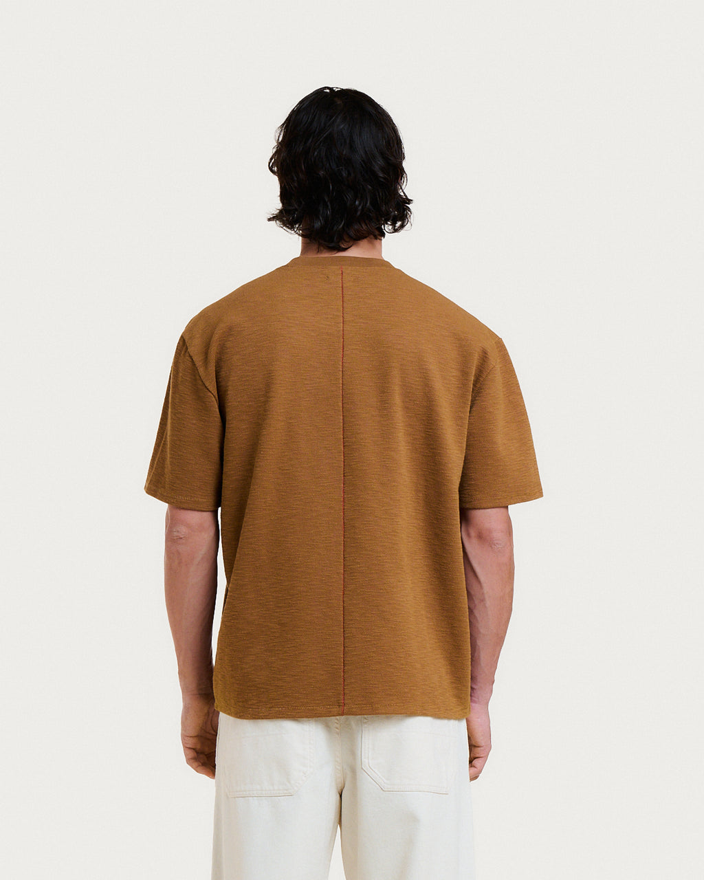 EMILIO SEED ROOT BROWN T-SHIRT