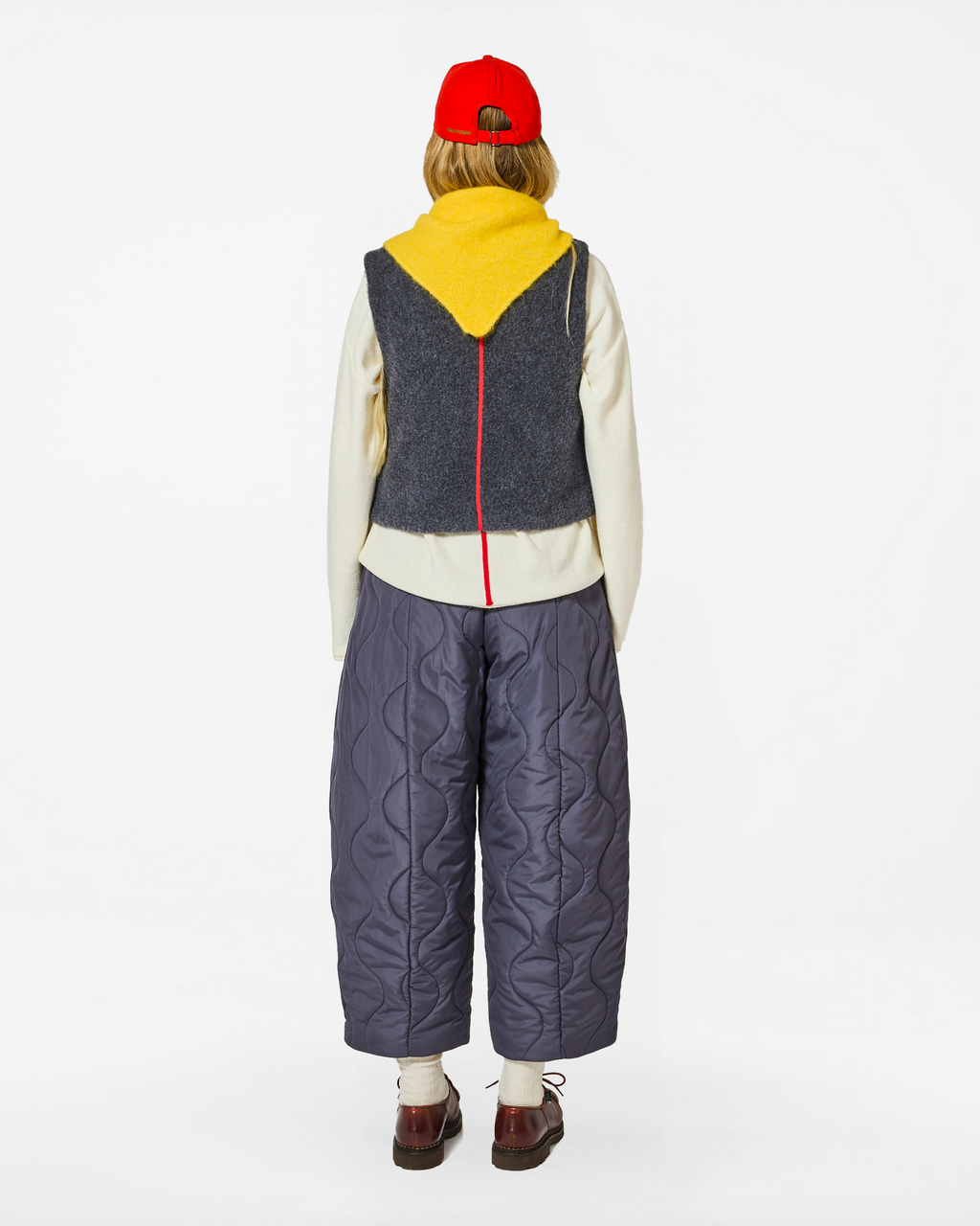 VESTE EVA WOOLLY ANTHRACITE
