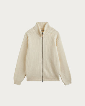 CARDIGAN EWAN SHETLAND CREAM