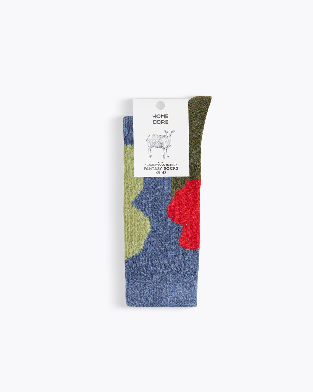 FANTASY SPOLTCHES NAVY-MULTI SOCKS