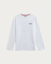 LONG SLEEVE FELI TEE WHITE